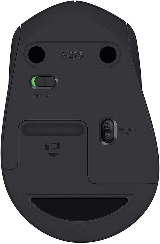 Logitech M275 Wireless Mouse -Black (No Dongle)